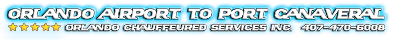 Transportation Orlando Airport Port Canaveral